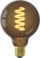 Lampe à filament LED Calex - globe 9,5cm - e27 - source de lumière naturelle - dimmable - lumière blanc chaud - 4w
