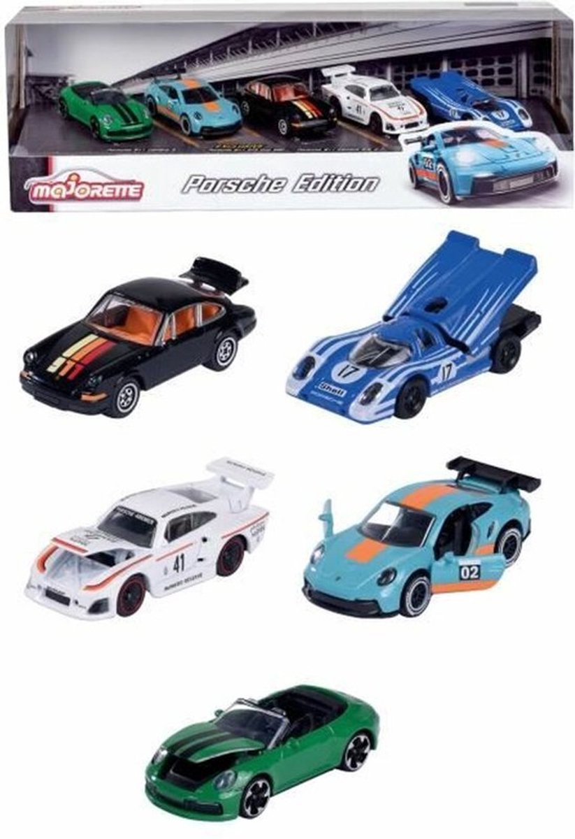 Majorette Porsche Motorsport Cars Giftpack, 5e.