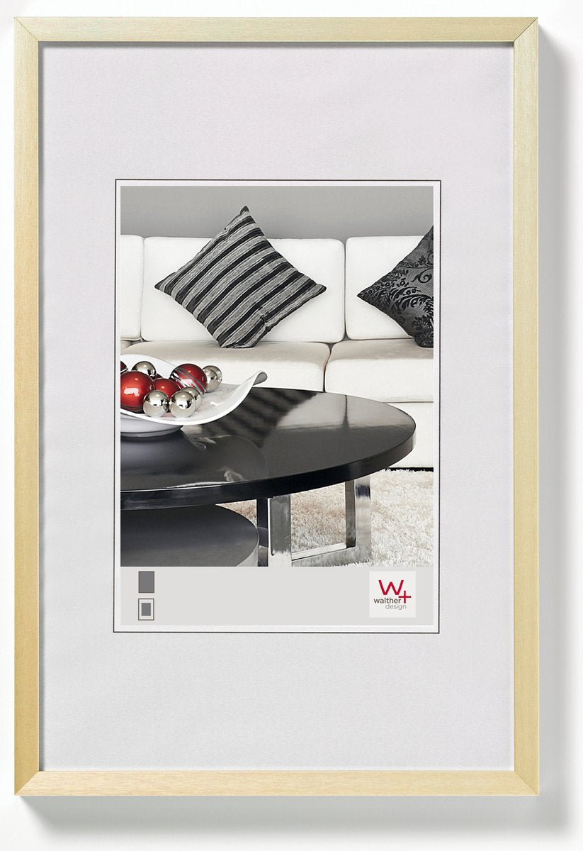 Chaise Walther - cadre photo - format photo 29,7x42 cm (din A3) - or