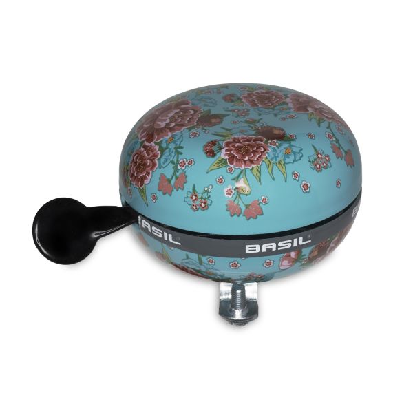 Basil Bloom - Bicycle Bell - 80 mm - vert clair avec des fleurs