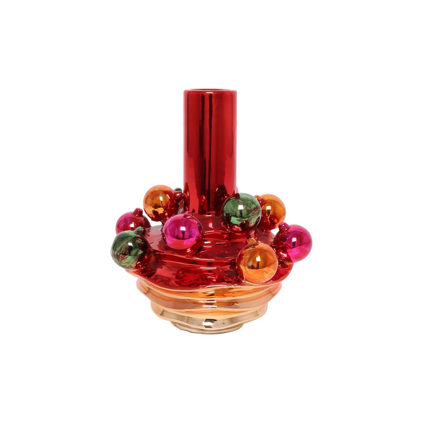 Countryfield vase glamour s rouge ø20,5xh26cm