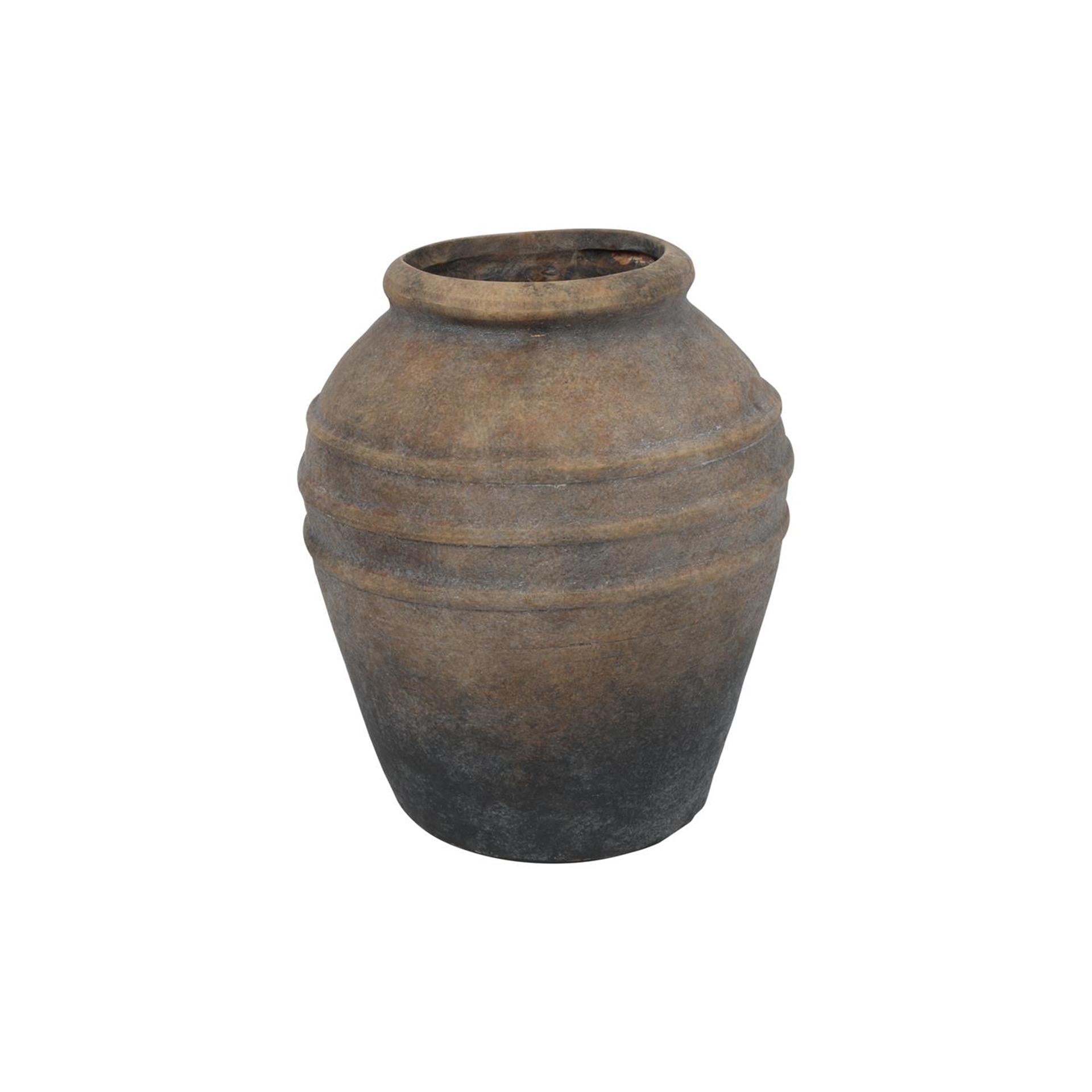 Countryfield vase reuben l gris ø23xh27cm