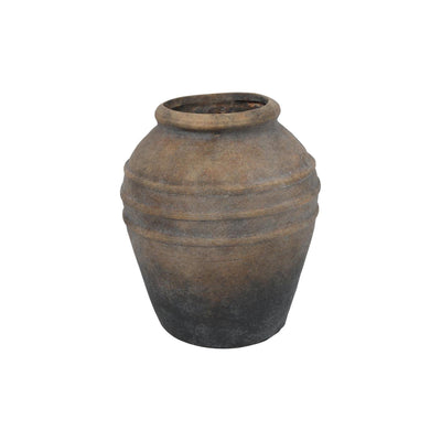 Countryfield vase reuben l gris ø23xh27cm