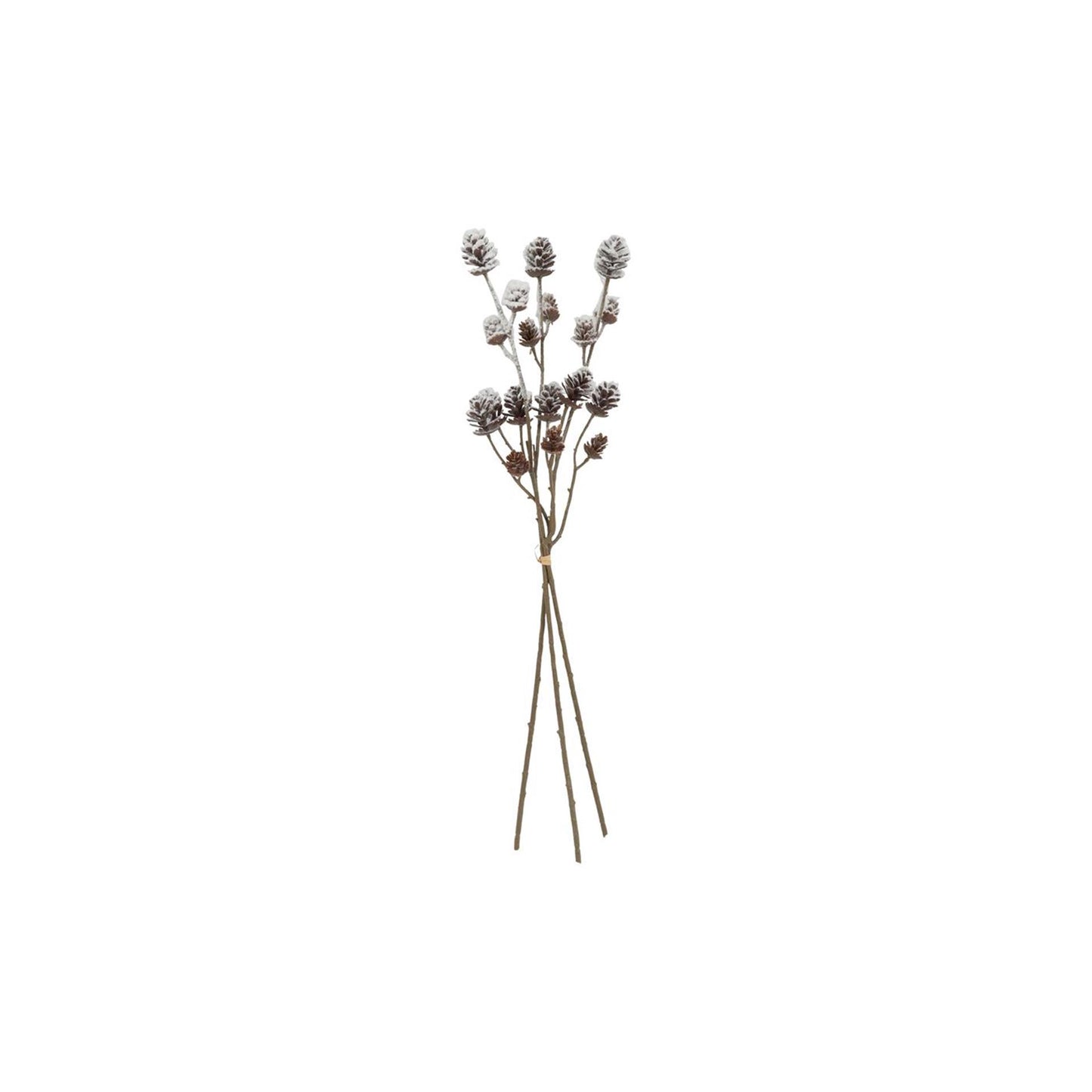 Countryfield faisceau de branches artificielles mélèze marron 64x12x6cm