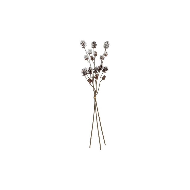 Countryfield faisceau de branches artificielles mélèze marron 64x12x6cm