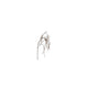 Branche artificielle champ de campagne plastique marron h32cm