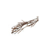 Branche artificielle champ de campagne plastique marron h32cm