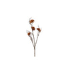 Countryfield fleur artificielle hélix orange 75x13x6.5cm