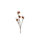 Countryfield fleur artificielle hélix orange 75x13x6.5cm