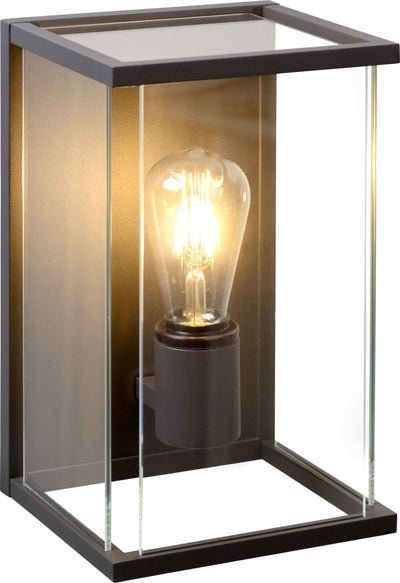 Lucide claire - applique intérieure extérieure - 1xe27 - ip54 - anthracite