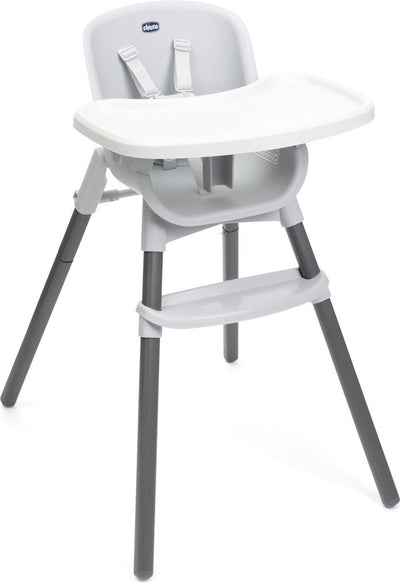 Chaise haute Chicco zest - gris lune