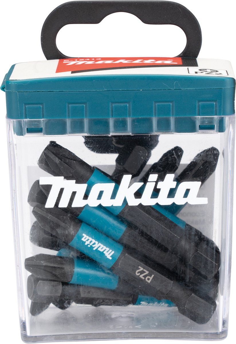 Imp Makita accessoires e-12413 embout de tournevis à percussion | pz2x50mm | xact noir | 10 pièces - e-12413