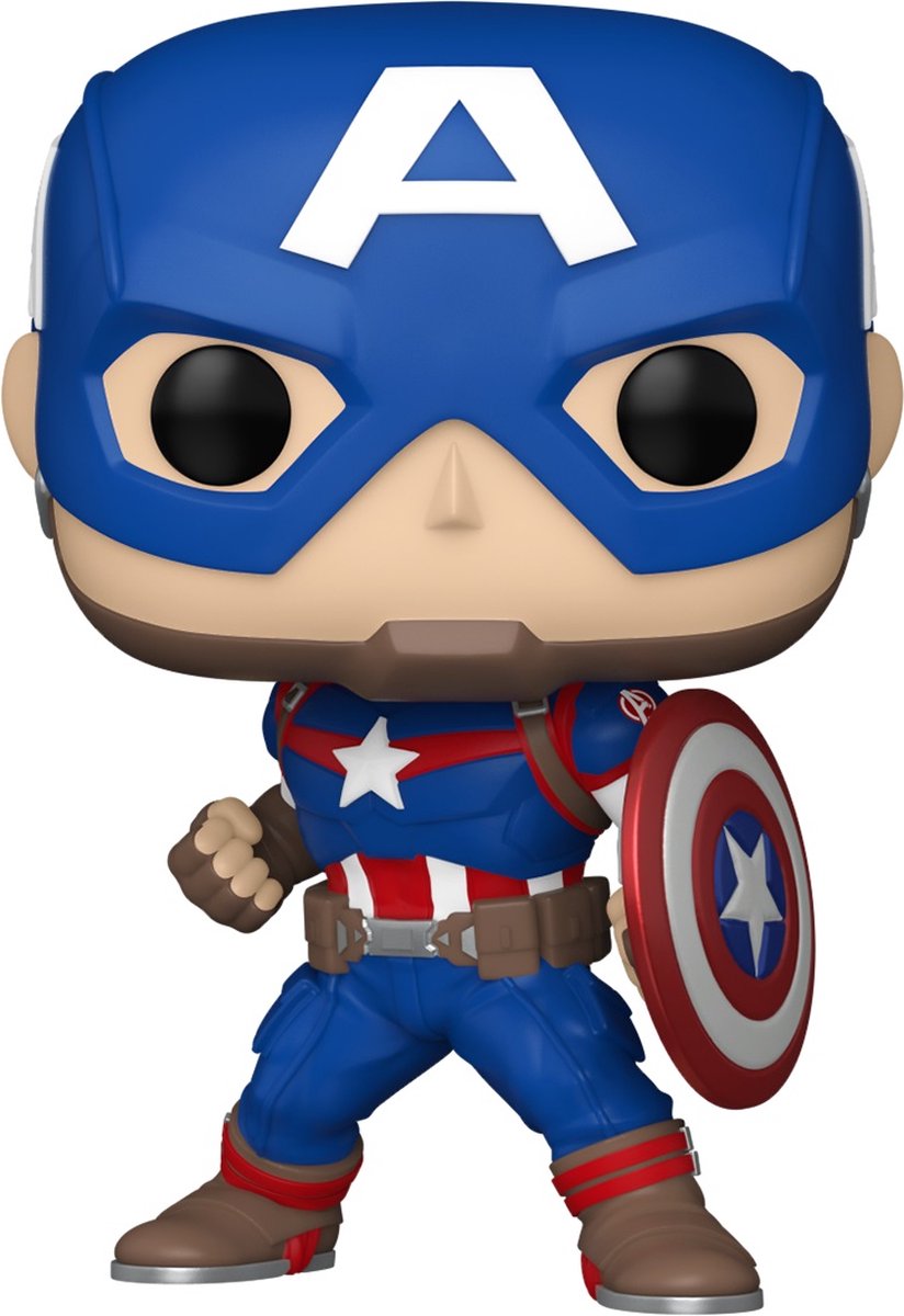 Funko-pop ! merveille : Captain America #1419 (nouveaux classiques)