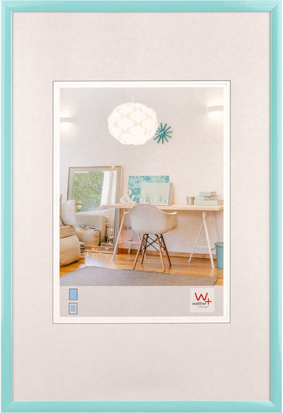 Walther new lifestyle - cadre en plastique - format photo 30x40 cm - turquoise