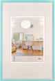 Walther new lifestyle - cadre en plastique - format photo 30x45 cm - turquoise