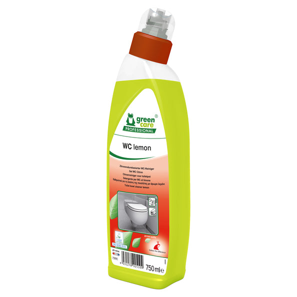 Gel de toilette professionnel Green Care au citron (750 ml)