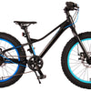 Vélo pour enfants Volare Gradient - Garçons - 20 pouces - Noir Bleu Aqua - 6 vitesses - Prime Collection
