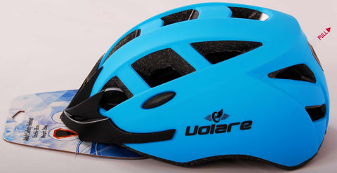 Casque de vélo Volare Unisexe - 54-58cm - Bleu