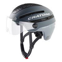 Cratoni - Cratoni Helm Commuter Grey Matt M-L