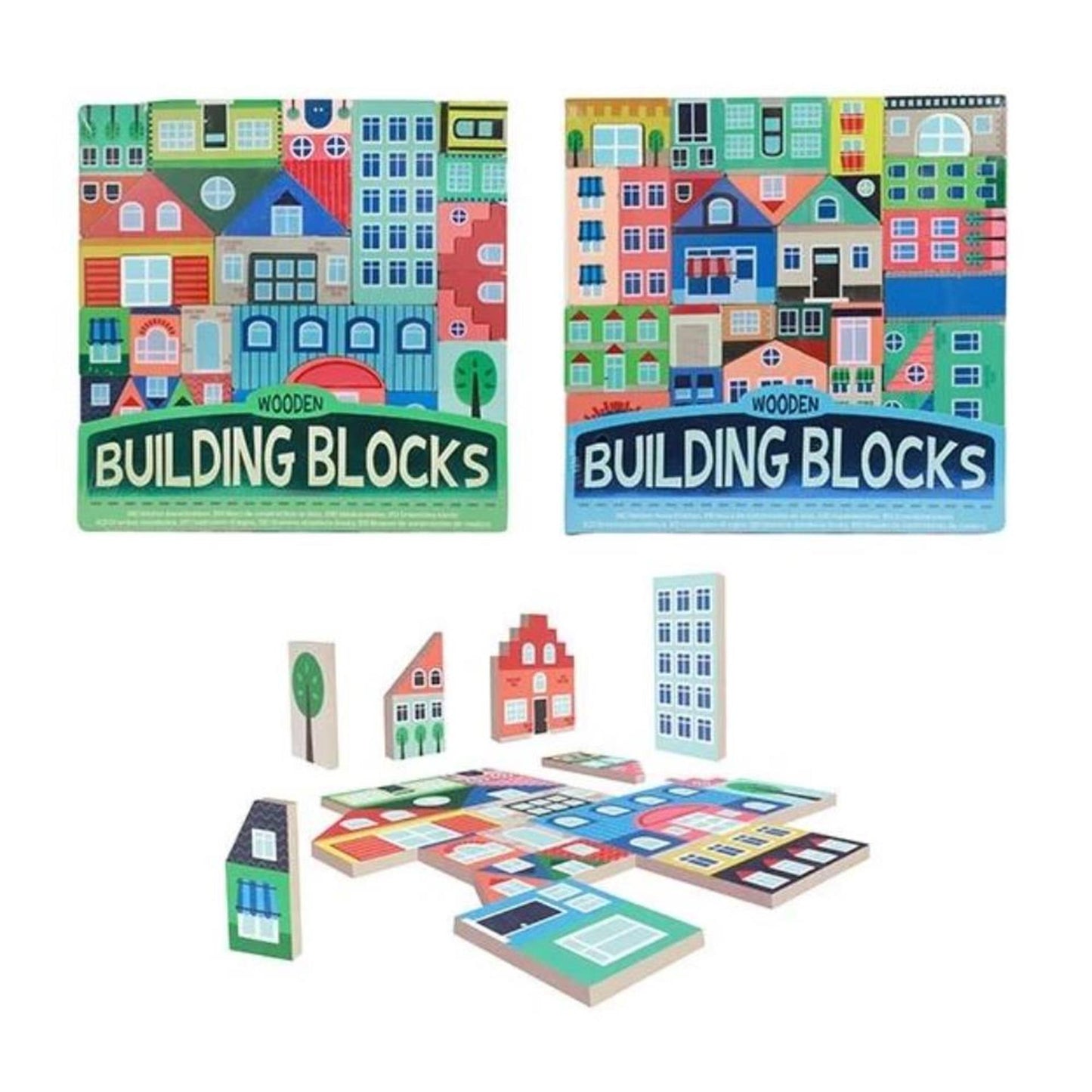 blocs de construction en bois