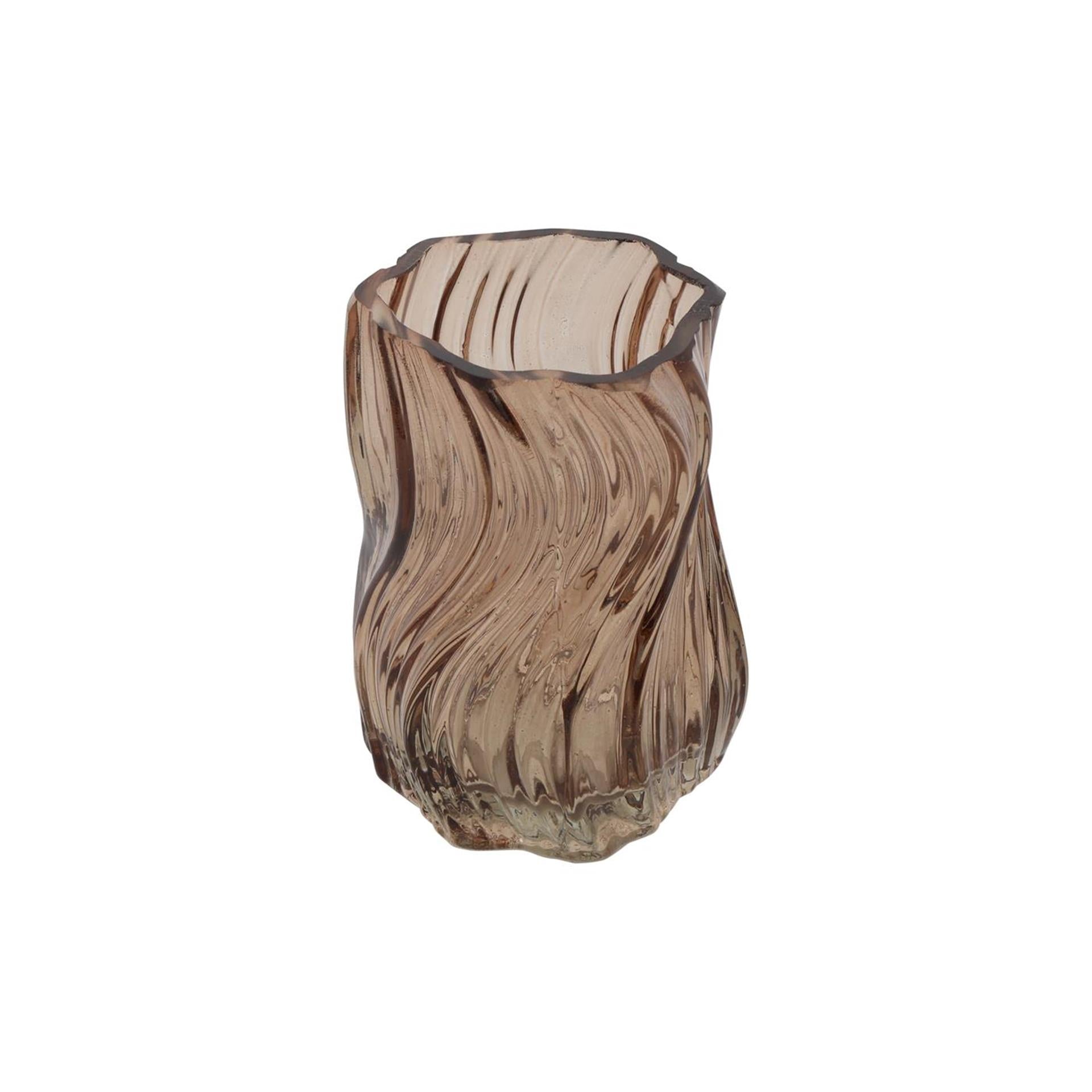 Bougie chauffe-plat Countryfield esli marron ø8xh10,5cm