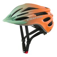 Casque Cratoni Pacer Jr. kaki-orange mat s-m