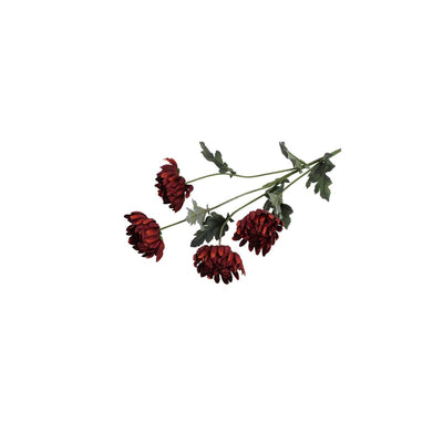 Countryfield branche artificielle chrysanthème marron 20xh83,8cm