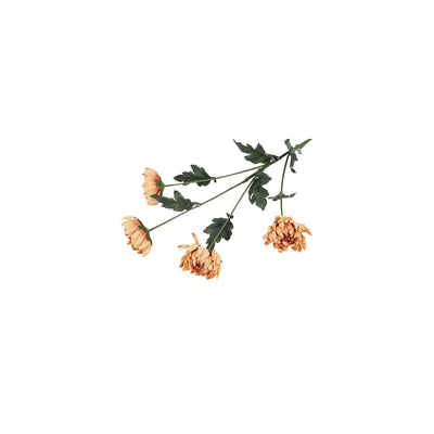 Countryfield branche artificielle chrysanthème beige 20xh83,8cm