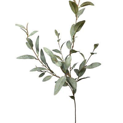Roberts collection branche artificielle d'eucalyptus fine 85cm vert