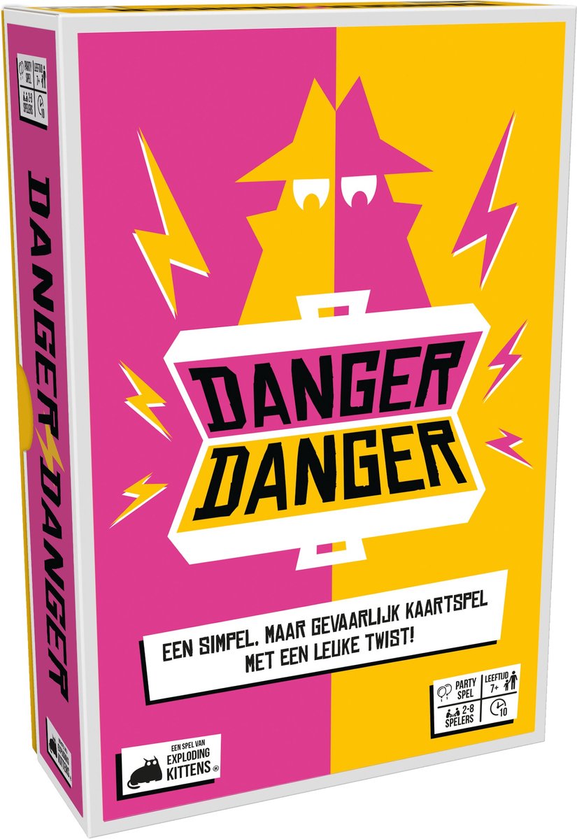 Chatons explosifs danger danger - jeu de cartes néerlandais