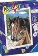 Ravensburger Creart Painting by Number Dollen avec poulains