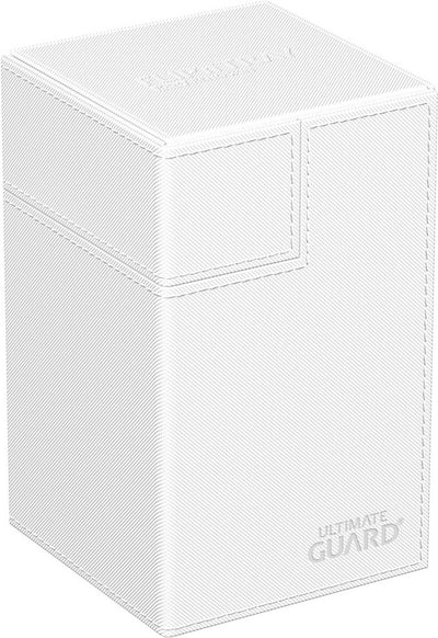 Ultimate guard flip'n'tray 100+ xenoskin - blanc