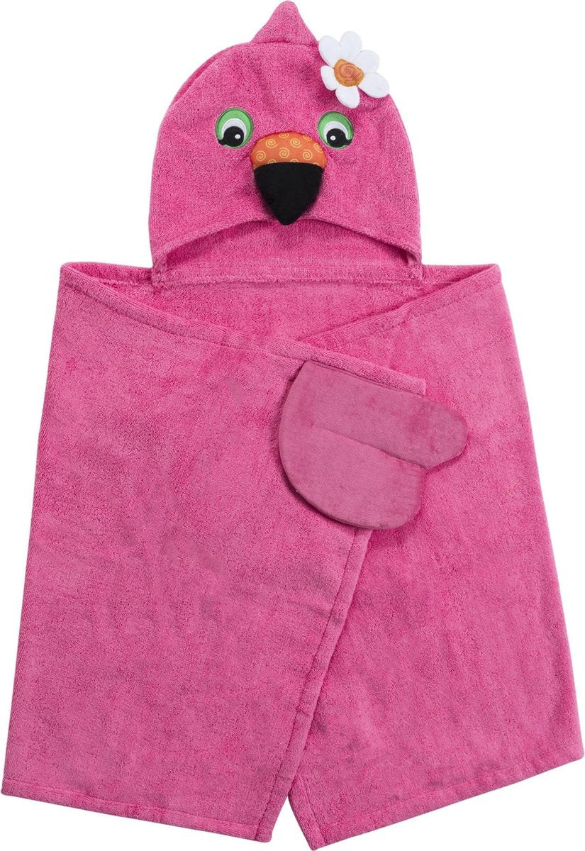 Cape de bain Zoocchini - Franny le flamant rose