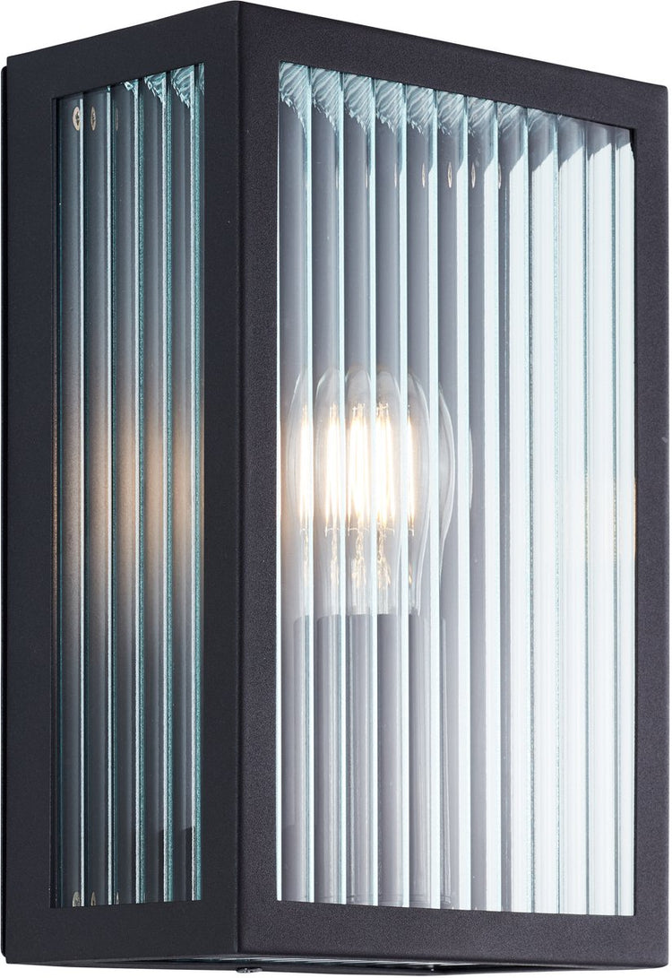 Brilliant getta - applique d'extérieur - e27 max 1x40w - noir