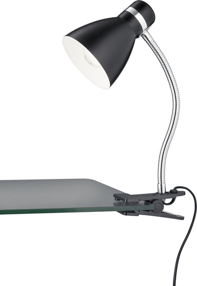 Rl live your light reality harvey - lampe à pince - noir mat - excl. 1x e27 4w