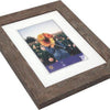 Henzo cadre photo dahlia 30x40cm marron