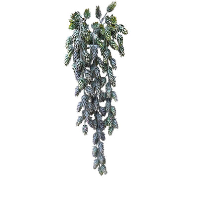 Roberts collection plante artificielle suspendue houblon marron 80cm