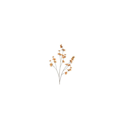 Champ de campagne fleur artificielle zinnia marron clair h108cm
