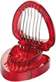 Westmark coupe-fraise aide à la garniture, dimensions : 9,6 x 7,6 x 2,8 cm, plastique inox, rouge, 51742280