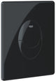 Plaque de commande Grohe start noir brillant