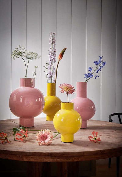 Pip studio - vase - rose - fer - 24x40cm