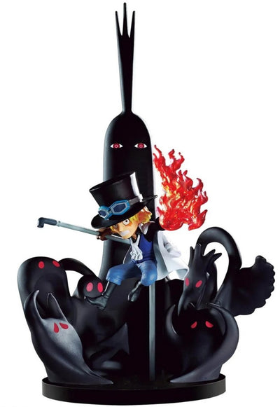 Bandai One Piece - figurine à collectionner mondiale - spécial sabo vs cinq anciens imu