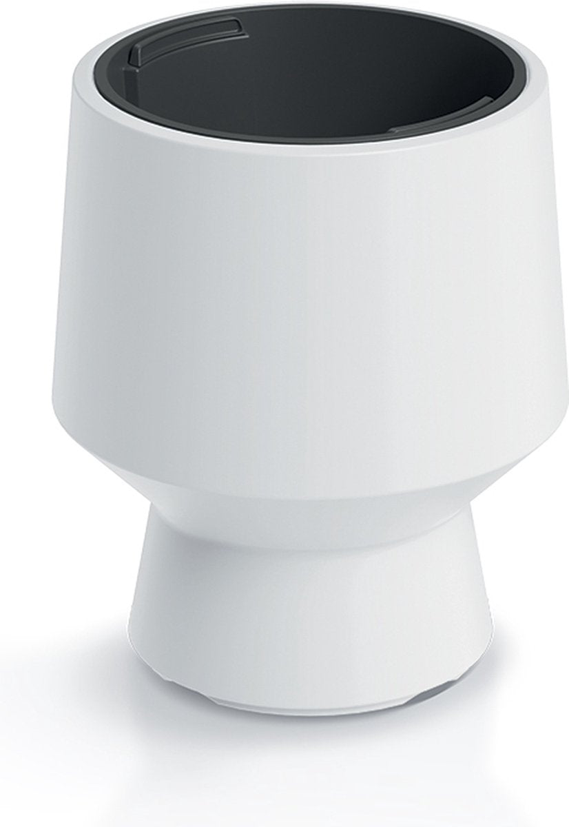 Prosperplast pot de fleur rond heos p 34cm blanc