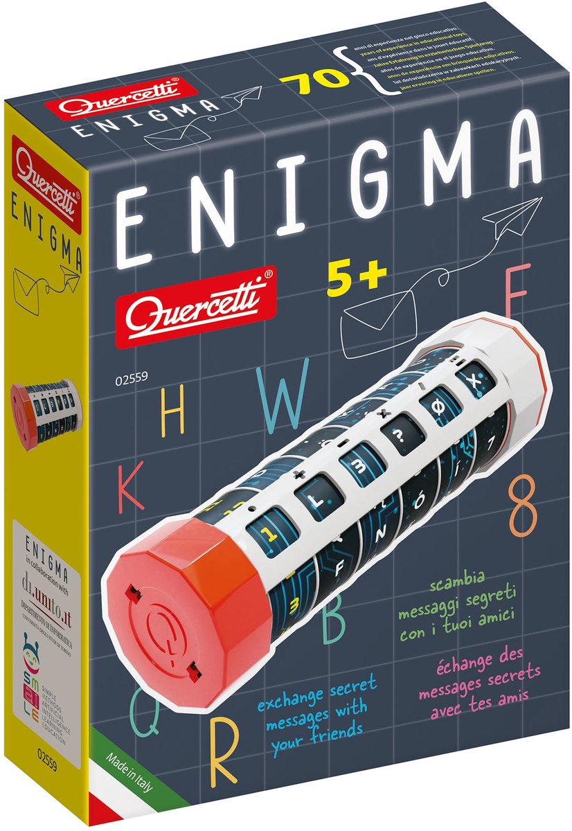 Quercetti Enigma Secret Messages