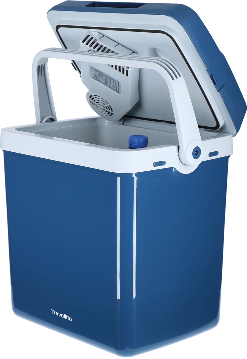 Glacière thermoélectrique Travellife TL26 - 19l - ac dc - 12v 230v - bleue