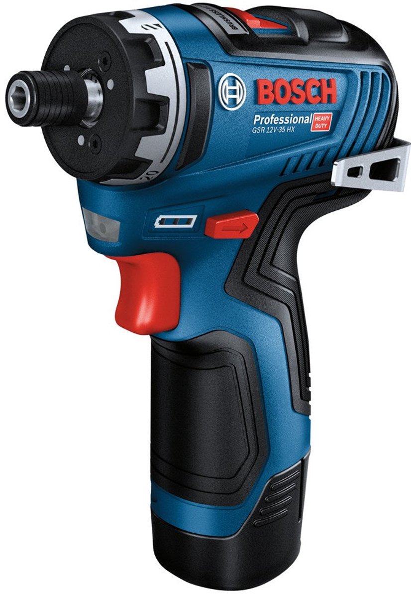 Visseuse sans fil Bosch professional gsr 12v-35 hx 12v 3,0ah (2x) en l-boxx - 06019j9100