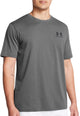 Chemise de sport Under Armour UA M Sportstyle LC SS pour Homme - Gris - Noir