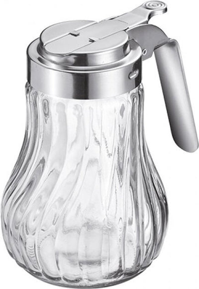 Distributeur de miel crème Westmark, capacité : 250 ml, verre inox, berlin, argent transparent, 65302260