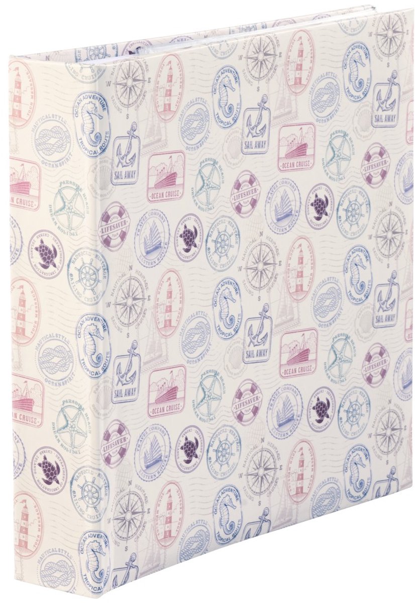 Hama album coulissant - tampons - 10x15 - 200 pages - blanc