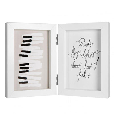 Henzo cadre photo piano diptyque 13x18cm